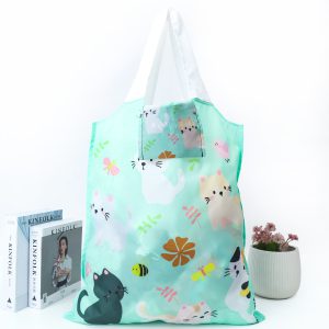 Foldable Shopping Bag Kitten Tales