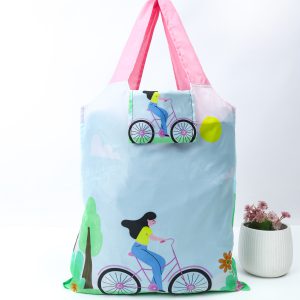 Foldable Shopping Bag Sunset Ride