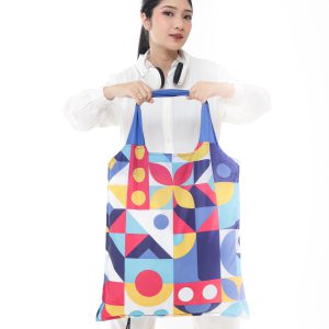 Foldable Shopping Bag Echo Lines