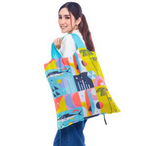 Foldable Shopping Bag Waves of Joy